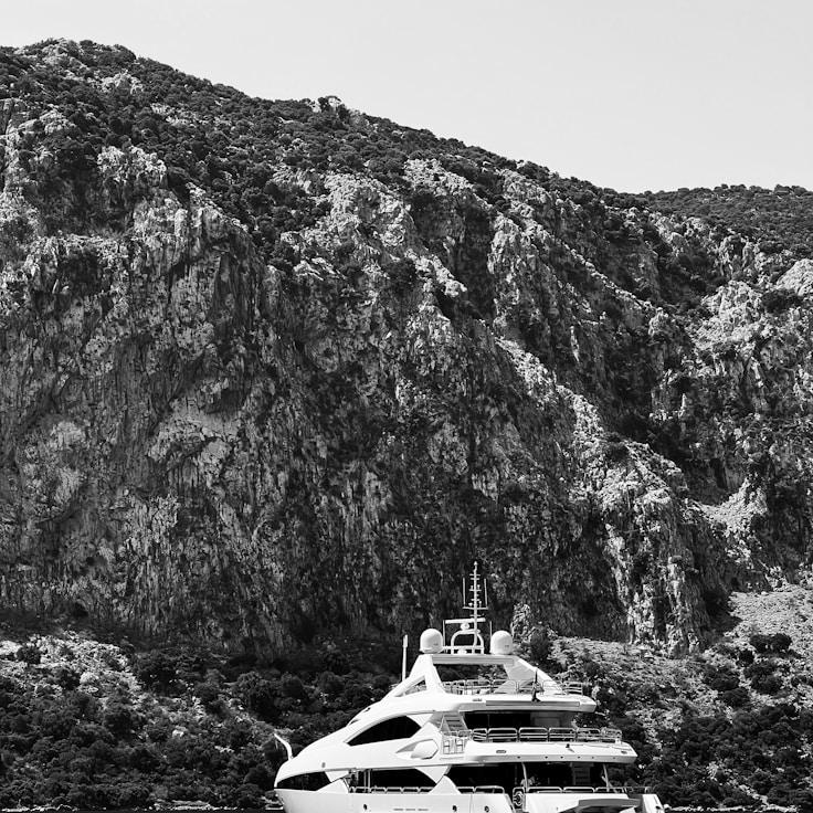 Business retreat on yacht